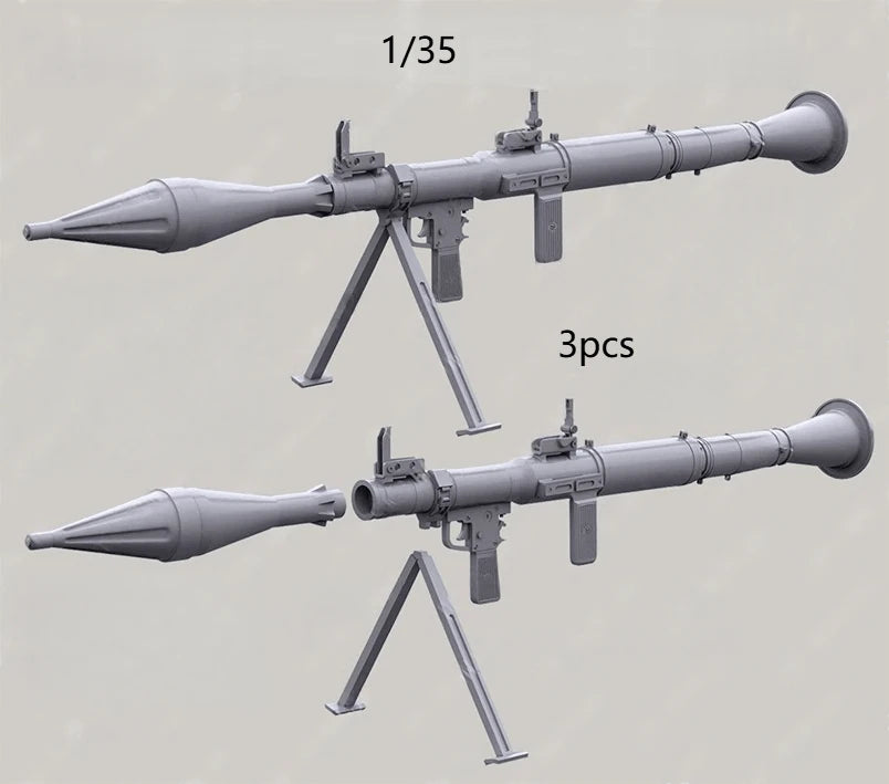 1/35 Casting Resin Model Assembly Kit RPG-7 (6G3) Resin Model Toy Unpainted