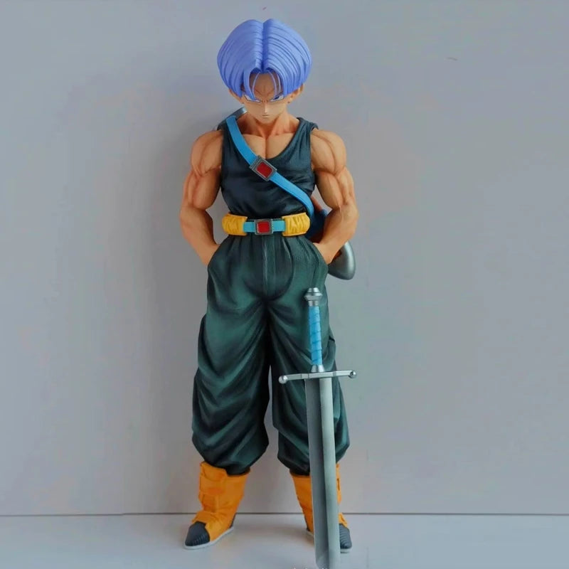 24cm Anime Dragon Ball Gohan krillin Vegeta Trunks PVC Action Figure Collection