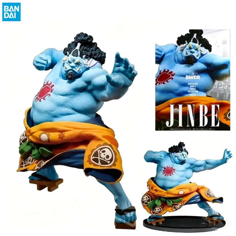 【IN STOCK】Original Banpresto BWFC One Piece Jinbe World Figure Colosseum 25cm Anime Collectible Model Toy Gift