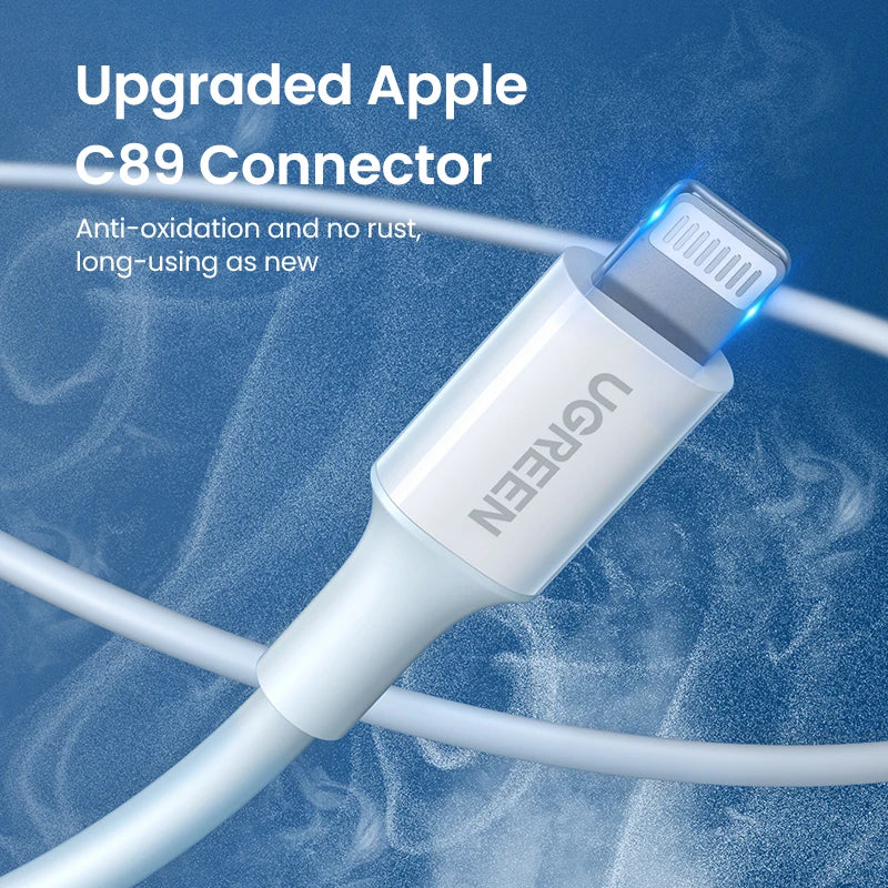 MFi USB to Lightning Cable for iPhone 14 13 12 Pro Max 2.4A Fast Charging apple