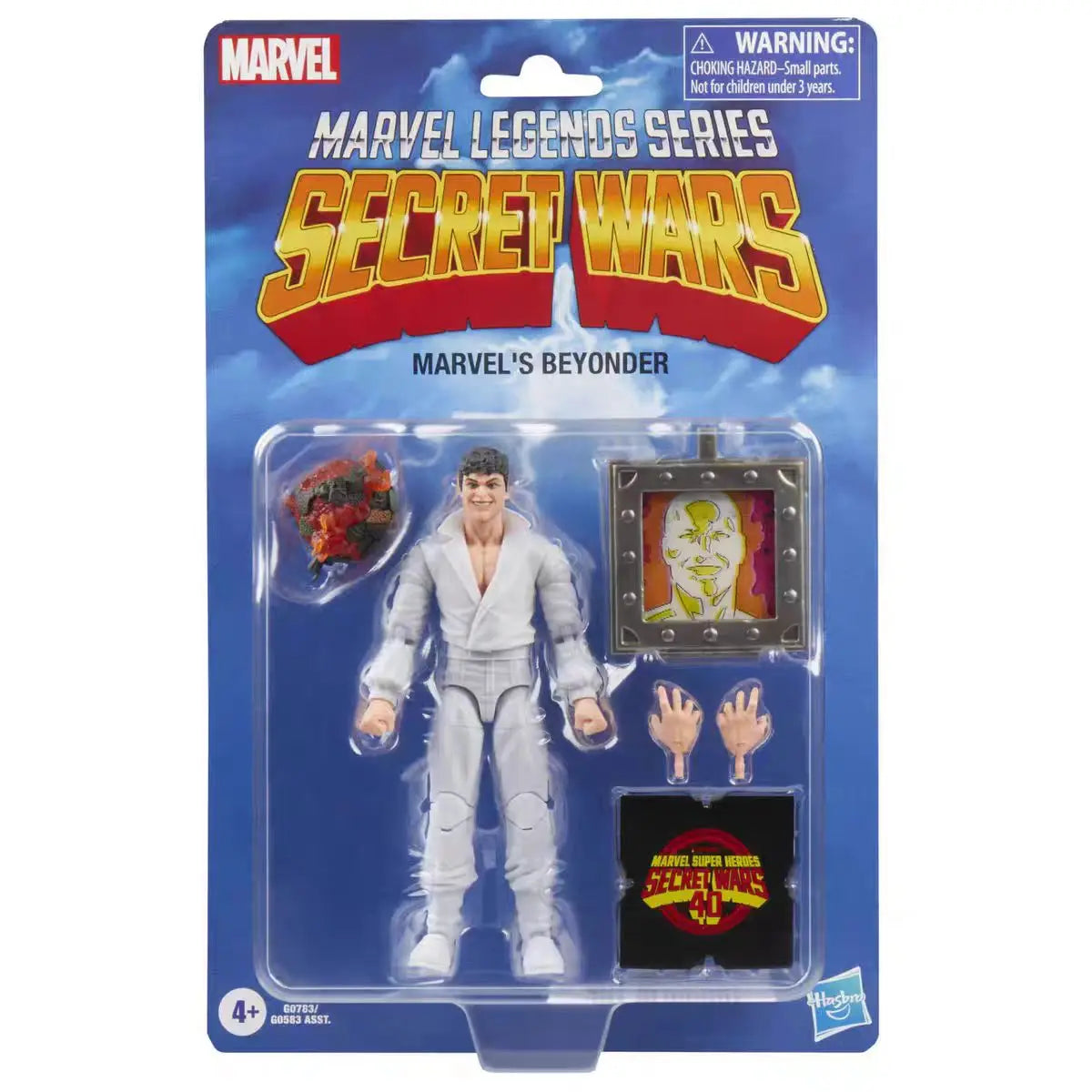 Original Hasbro Marvel Legends Series Secret Wars MARVEL'S BEYONDER Anime Figure Toy Model Collection