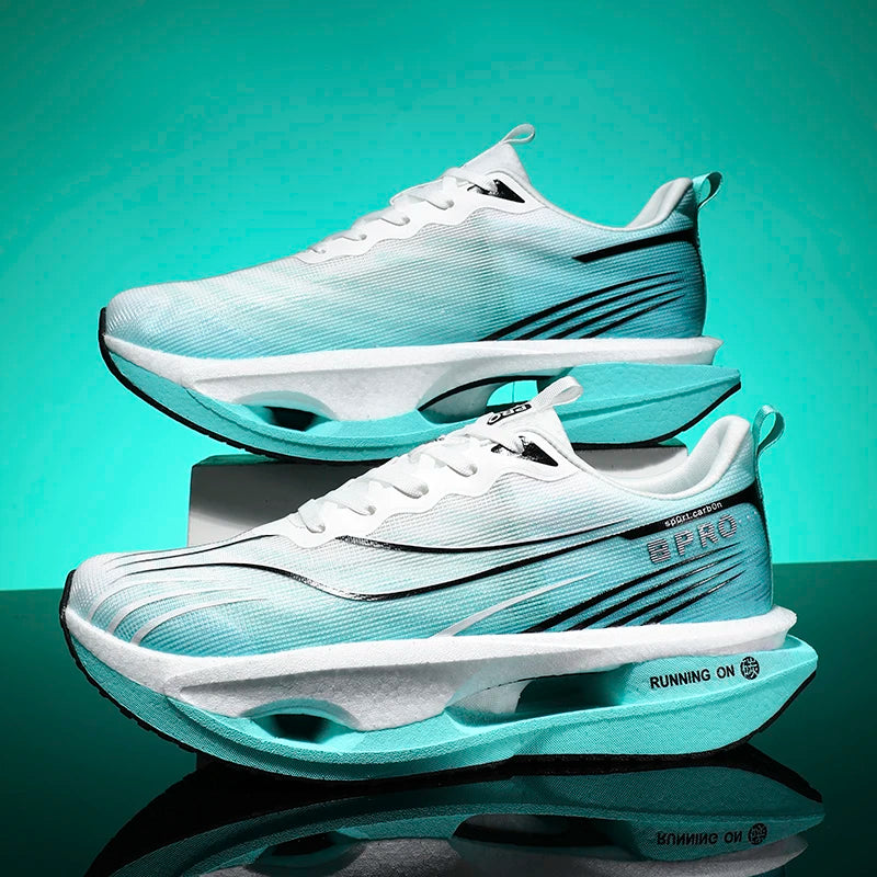 Running Shoes Men Carbon Board Speciality Marathon Sports Breathable Lightweight Women's Comfortable Athletic Sneakers