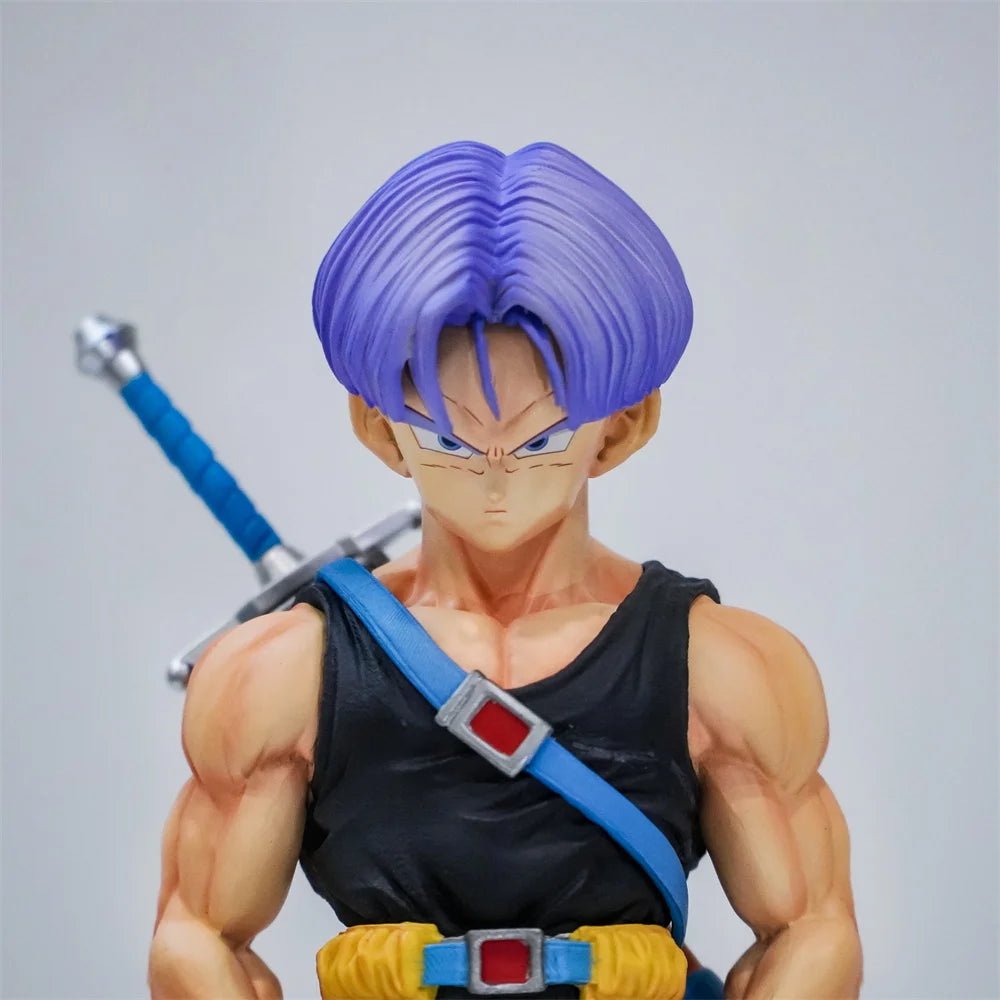 Anime Dragon Ball Z Trunks Figure Super Saiyan Future Trunks Figurine Action Figures 30CM Pvc Statue Collectible Model Toys