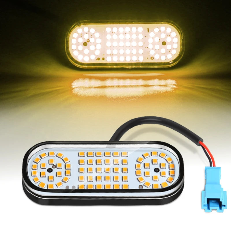 70 LED For Tesla Model Y 2021 2022 2023 2024 Trunk Lights Interior Luggage Tail Boot Lamp Original Connector Car Accessories