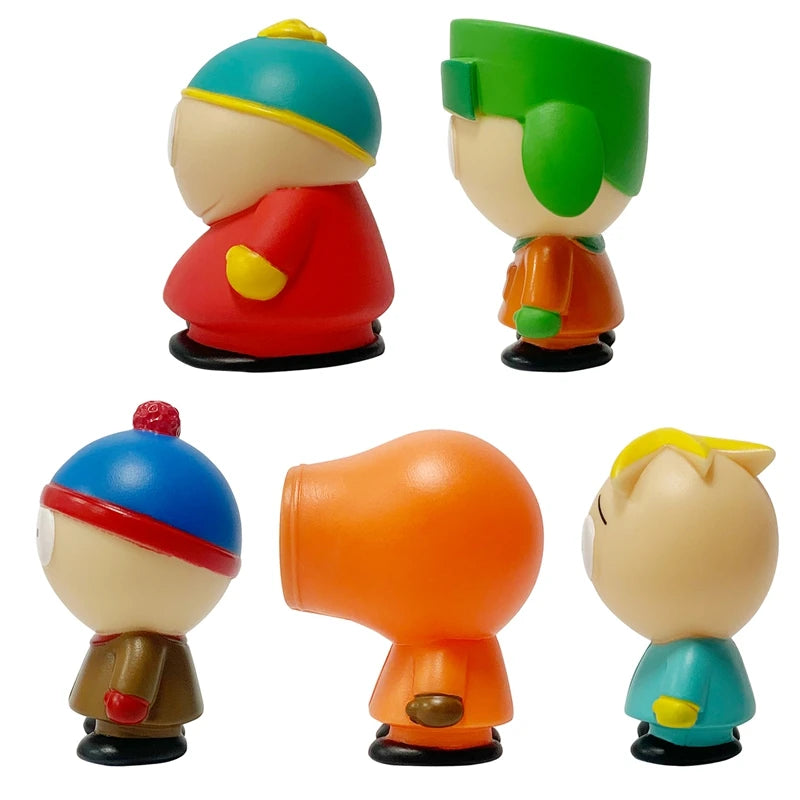 5Pcs/Set South Park Anime Figure The Stick of Truth Kenny McCormick Stan Marsh