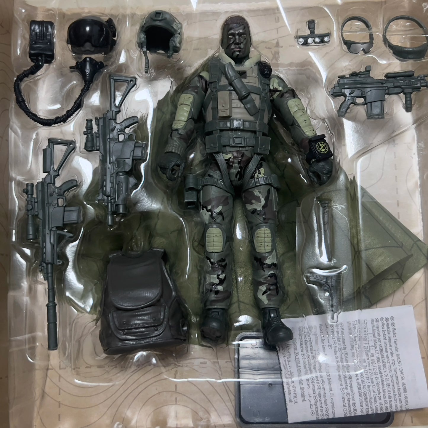 Orig G.I. Joe Classified Series 60th Anniversary Pilot HALO Jumper Action Figure