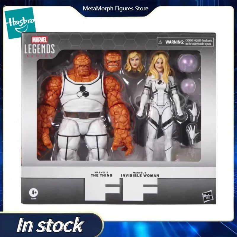 【Pre Sale】Original Hasbro Marvel Legends Series THE THING & INVISIBLE WOMAN Action Toy Figure Collection Model