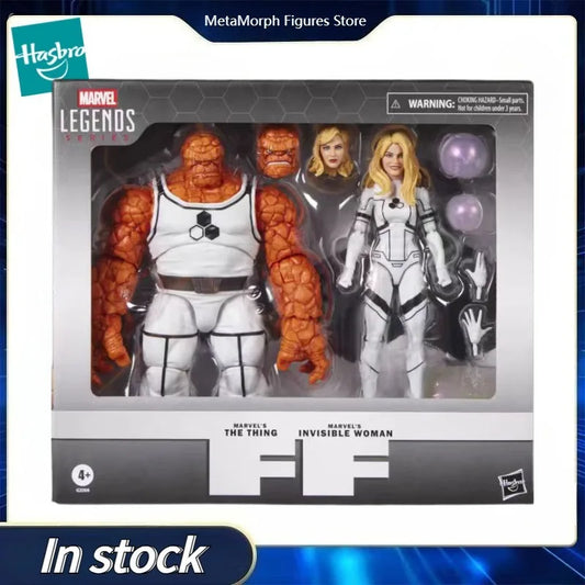 【Pre Sale】Original Hasbro Marvel Legends Series THE THING & INVISIBLE WOMAN Action Toy Figure Collection Model