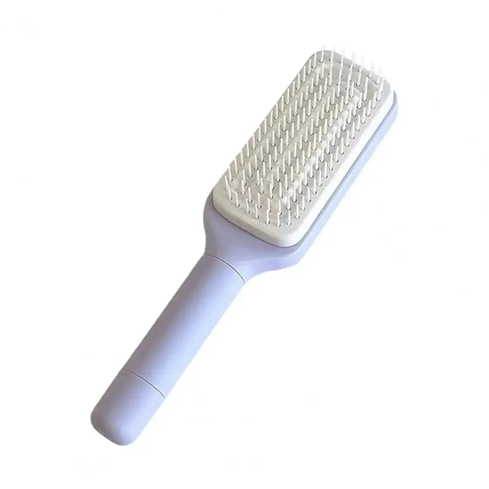 Rotating Comb Long Handle Anti-Static Scalp Massage Hair Comb, Women Self Care
