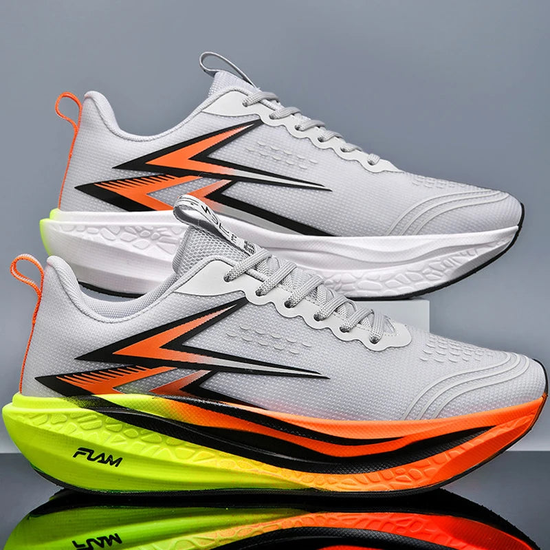 Men Running Shoes Speciality Marathon Sports Shoes Breathable Lightweight Carbon Board Women's Trend Athletic Sneakers unisex