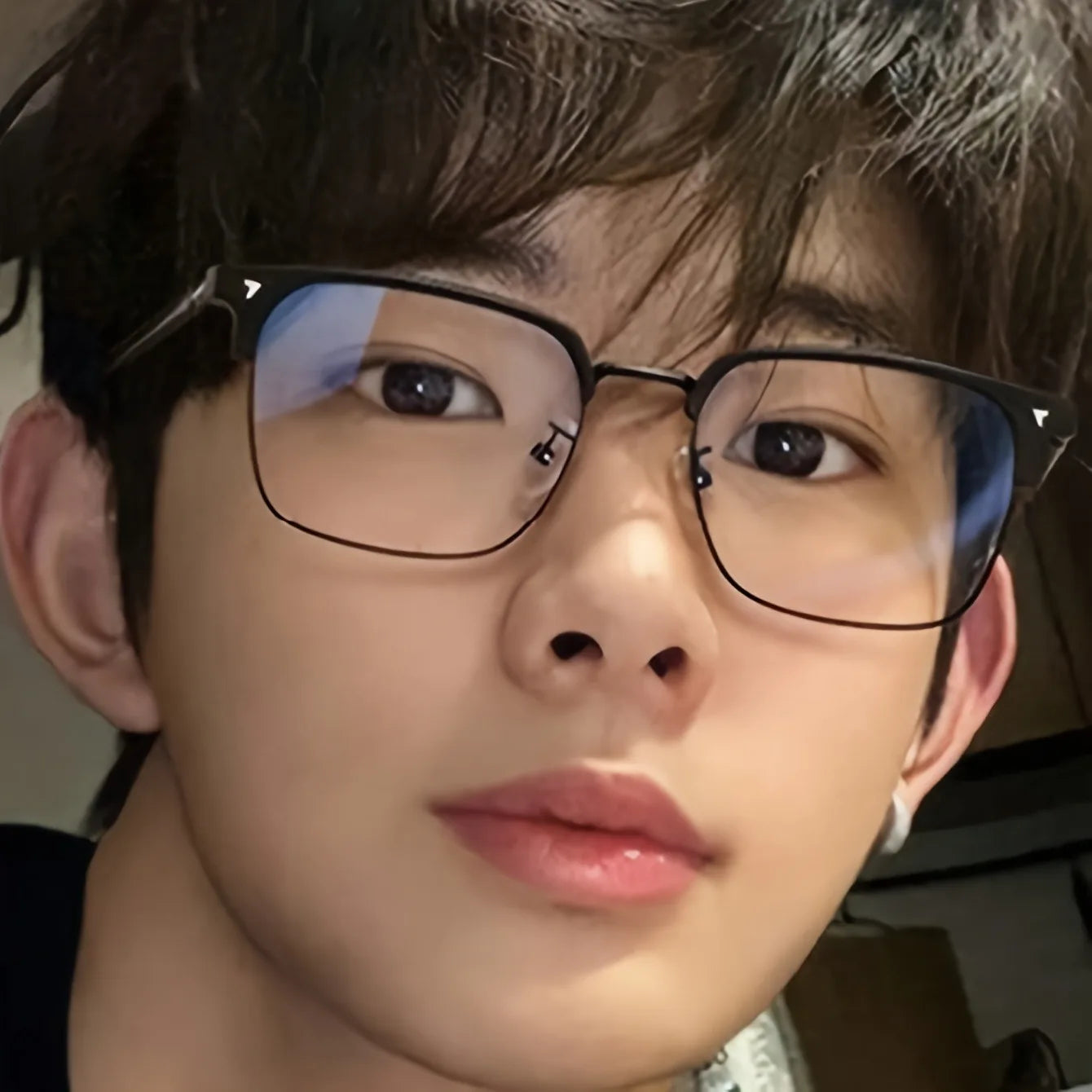 Men's high-definition anti blue light glasses - retro transparent lens full frame design fashionable unisex glasses