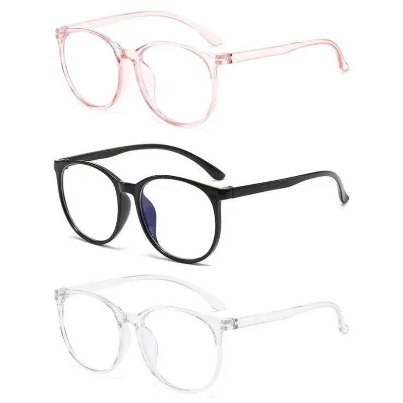 Anti Radiation Glasses for Women Retro Round Glasses Frame Anti Blue Light Eyeglasses