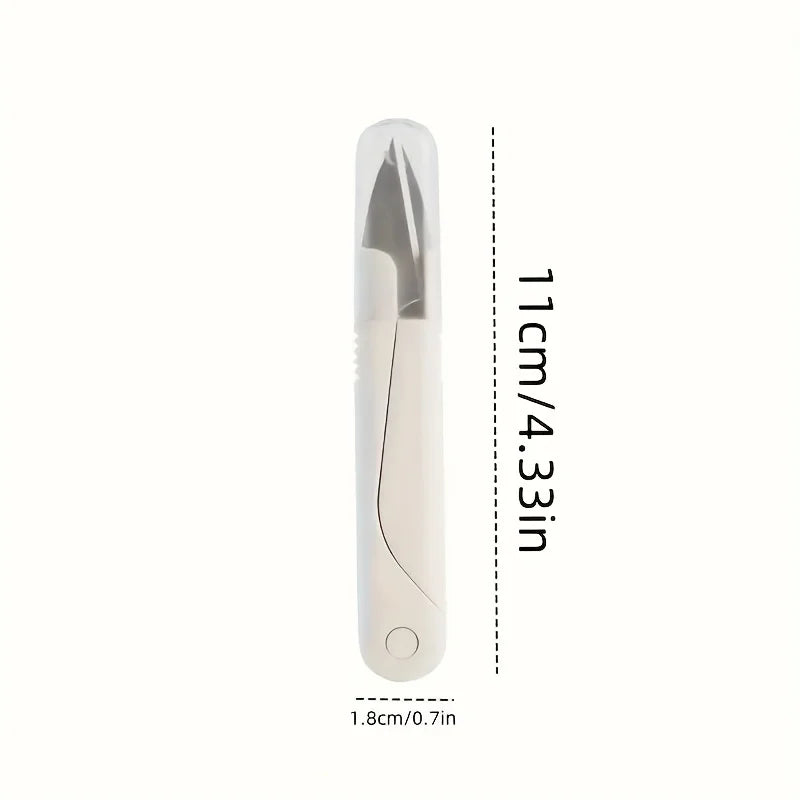 Portable Safe Sewing Scissors, Thread Cutting Scissors, Embroidery Cross Stitch U-shaped Scissors, Wondenful Gift