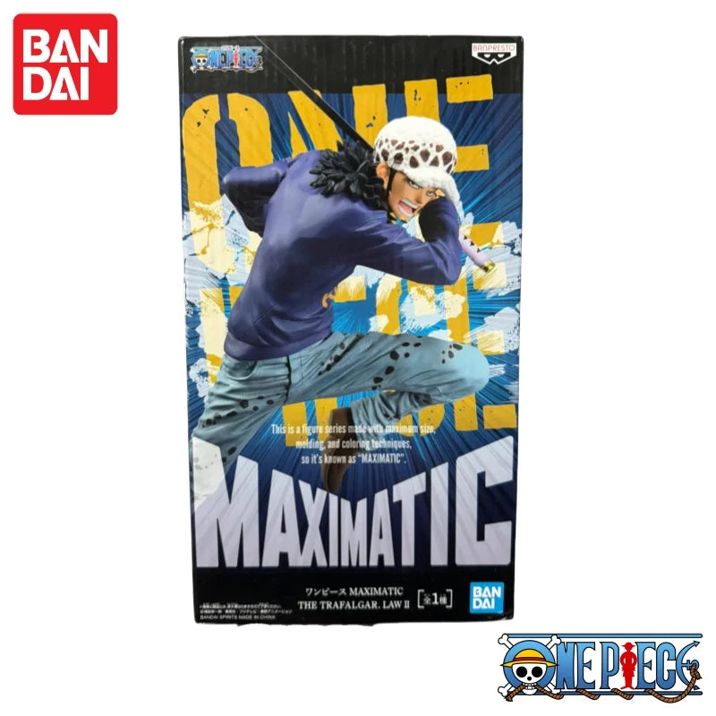 Special OfferIn Stock 100% Original Bandai Banpresto One Piece Maximatic Trafalgar Law Action Figure Collectible Mol Toy GiftFig