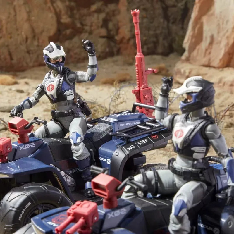 Original Hasbro G.I. Joe Classified Series 119 Cobra Ferret Scout & Cobra Ferret ATV Anime Figures Toys Models Collection