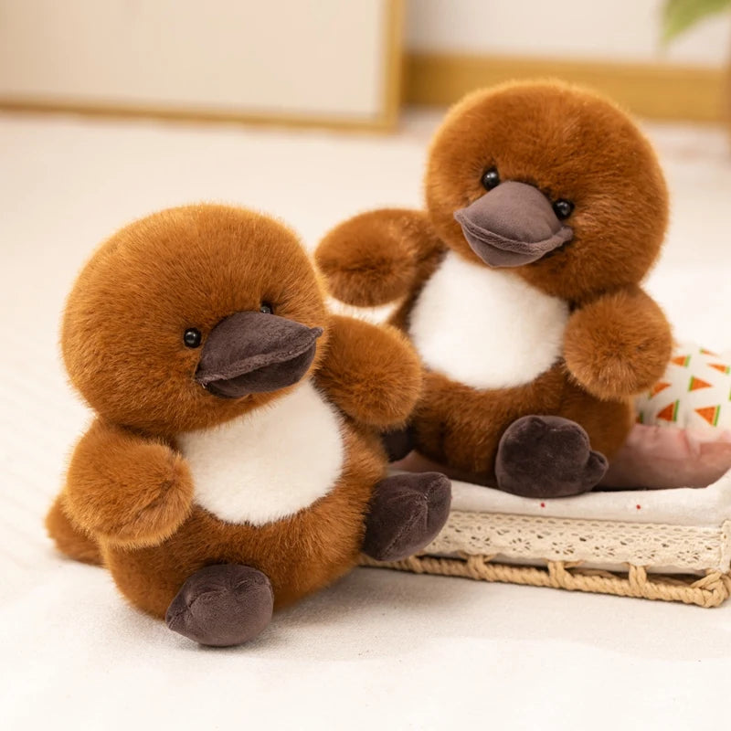 22CM Cute Small Platypus Plush Toys Soft Stuffed Animal Doll Lovely Duckmole Doll for Christmas Xmas Gifts