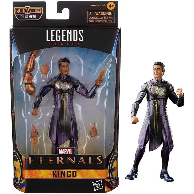 Original Hasbro Marvel Legends Series Eternals Ajak/ IKARIS/SPIDER-MAN/KINGO/MAKKARI Anime Figure Toy Collection Model