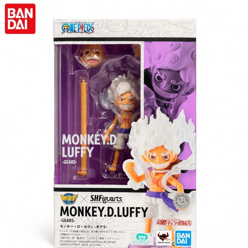 Special OfferIn Stock Bandai Original Banpresto One Piece Monkey D Luffy Action Figure Mol Doll Brand New Boxed Anime Characters