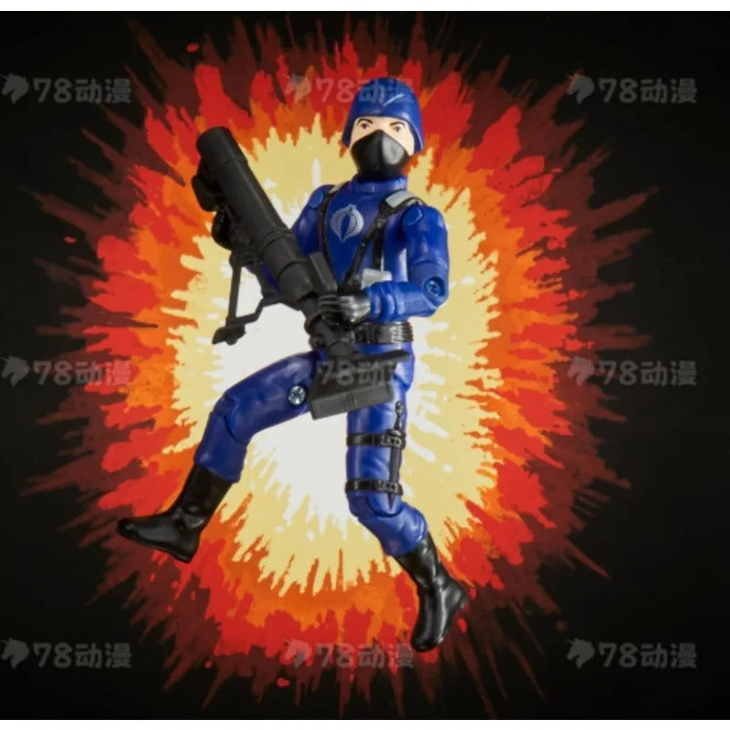 Original Hasbro G.I. Joe Classified Series Retro Collection Cobra Officer & Cobra Trooper 2-Pack Anime Figures Toys Models