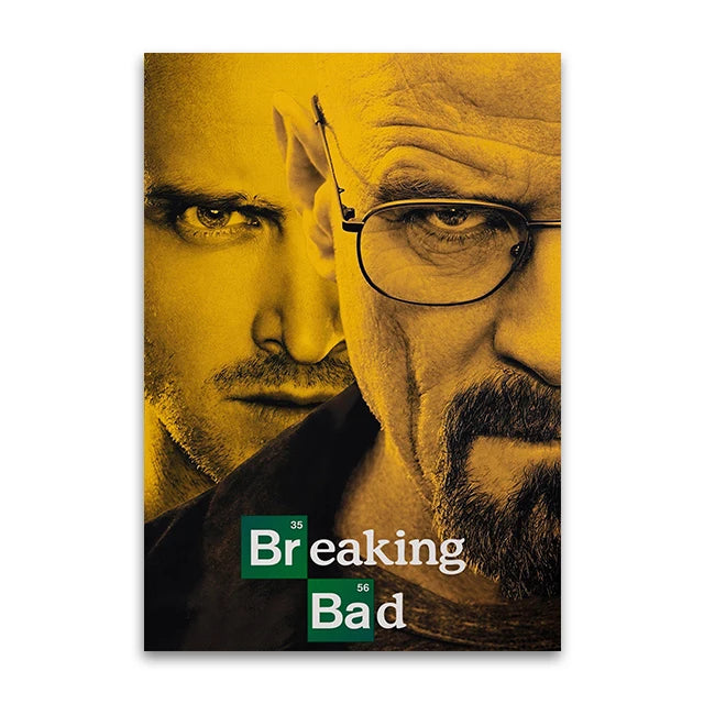Breaking Bad TV Canvas Wall Art Print Poster Movie Art Decor Painting Unframed16