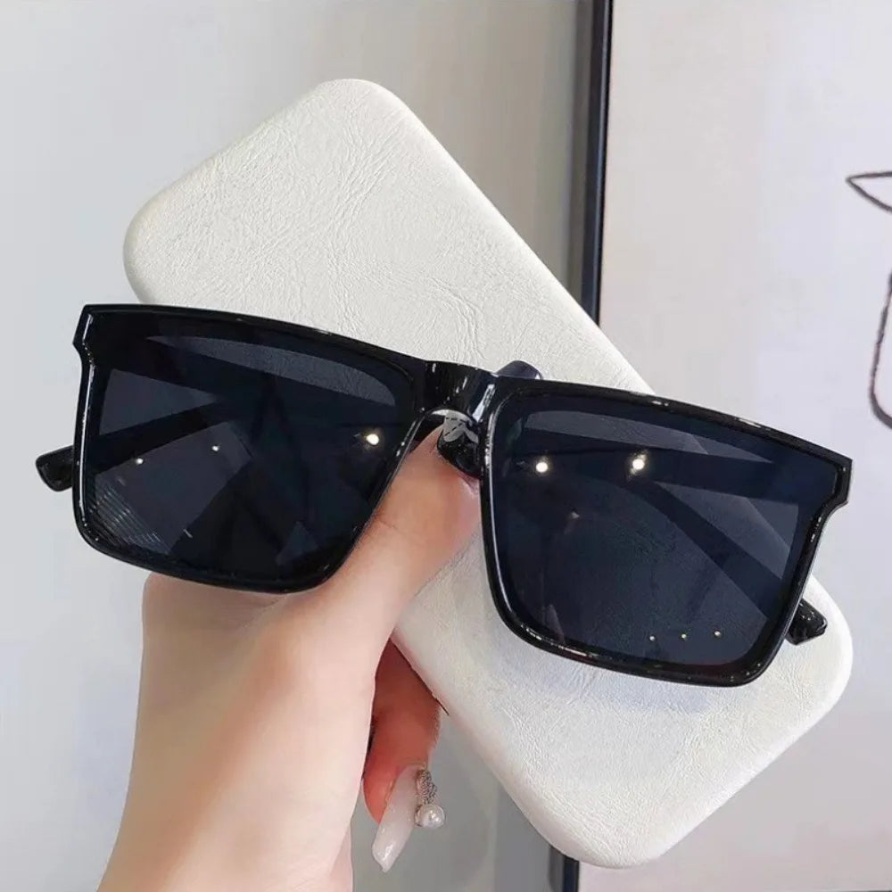 Vintage High Quality Sunglasses Rectangular Frame Style Sunglasses for Women/men Driving  Fishing SunShade