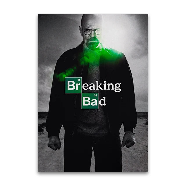 Breaking Bad TV Canvas Wall Art Print Poster Movie Art Decor Painting Unframed 3