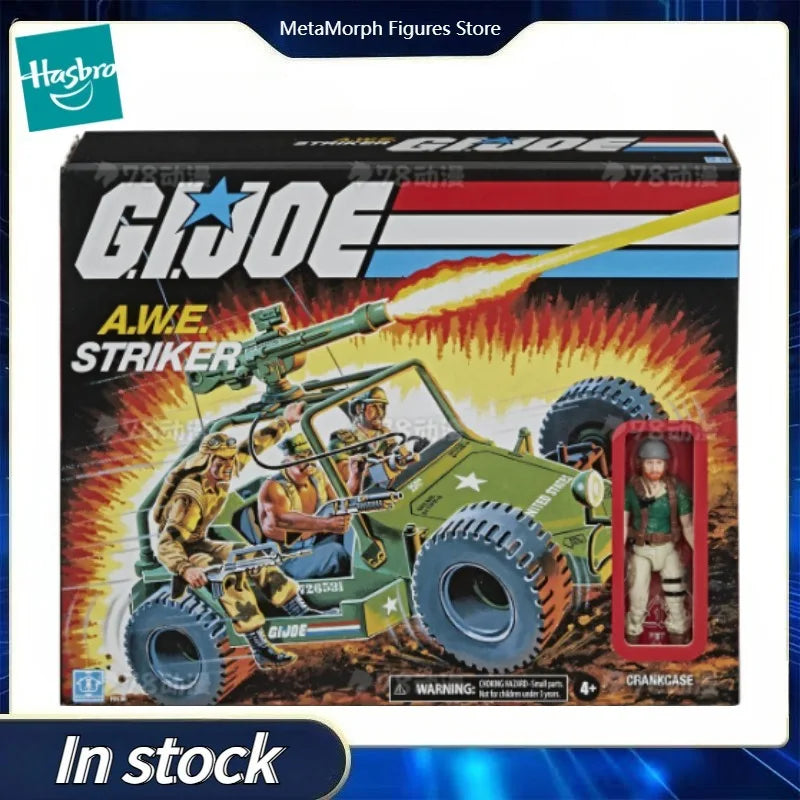 Original Hasbro G.I. Joe Classified Series A.W.E.STRIKER Anime Figures Toys Models Collection