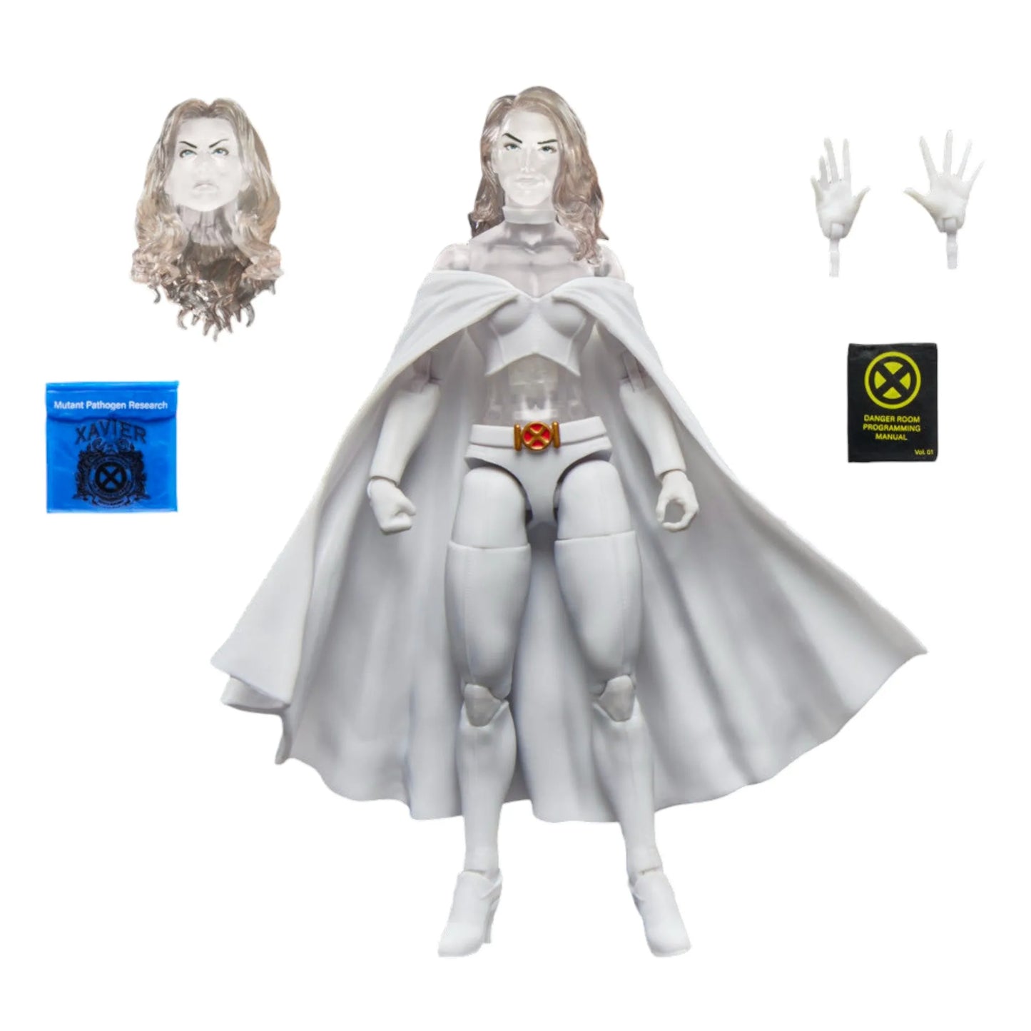 Marvel Legends X-men Retro White Queen Emma Diamond Form 6" Loose Action Figure