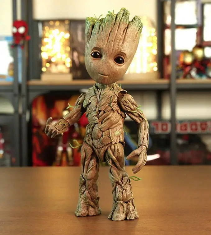 Marvel Guardians of The Galaxy Groot Cute Tree Man Joints Moveable Action Figure