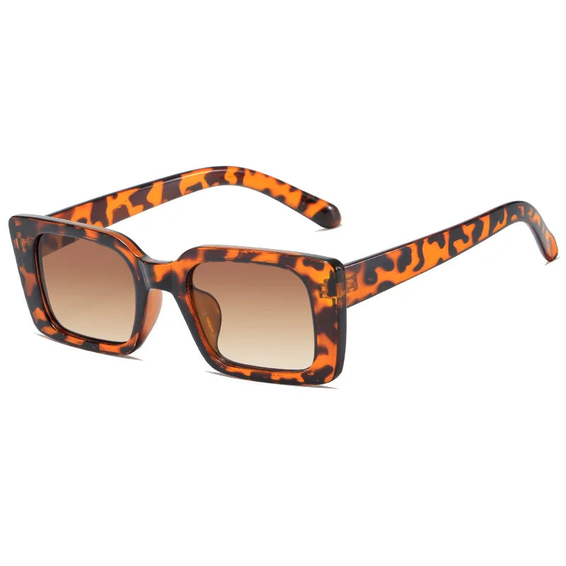 JNPCXI Fashion Square Women Luxury Sunglasses Retro Rivets Men Candy Color Shades UV400 Sun Glasses