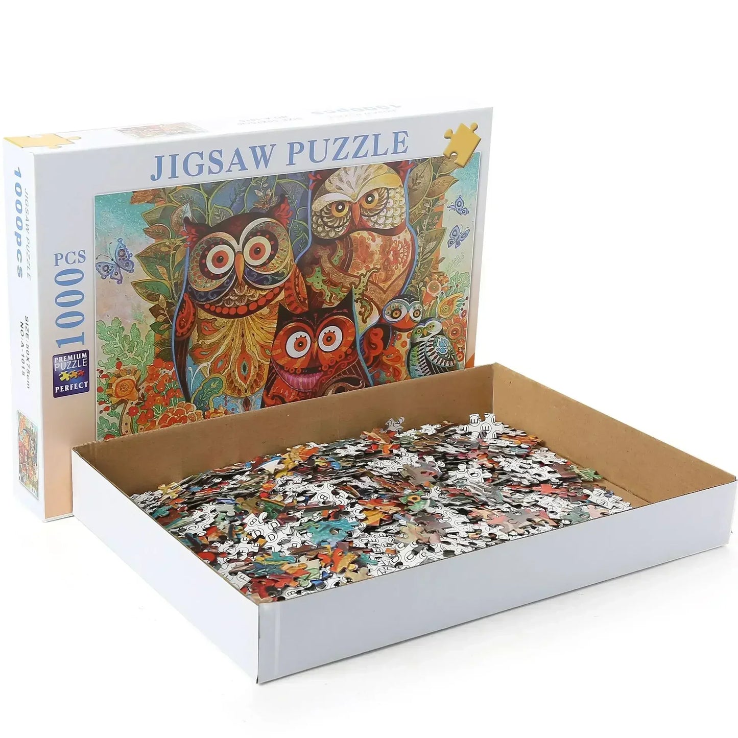 75*50cm 1000PCS Paper Jigsaw Puzzle Landscape Famous Painting Puzzle Character Series Series Home Decaoration Gift