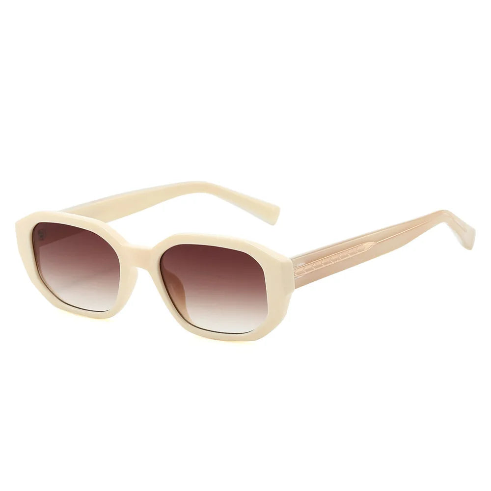 JNPCXI Ins Popular Small Square Sun Glasses for Women Men Quality Stainless Steel Core CP Frames UV400 Fashion Sunglasses Men