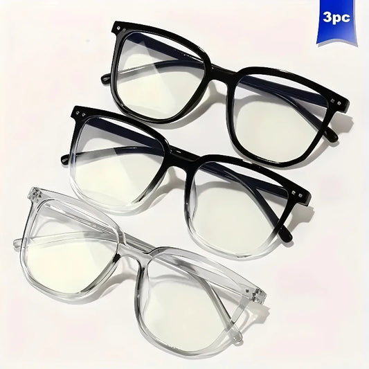 1 Pair/2 Pairs of Unisex Blue Light Blocking Glasses Suitable for Women's Daily Commuting and College Students' Computer Use