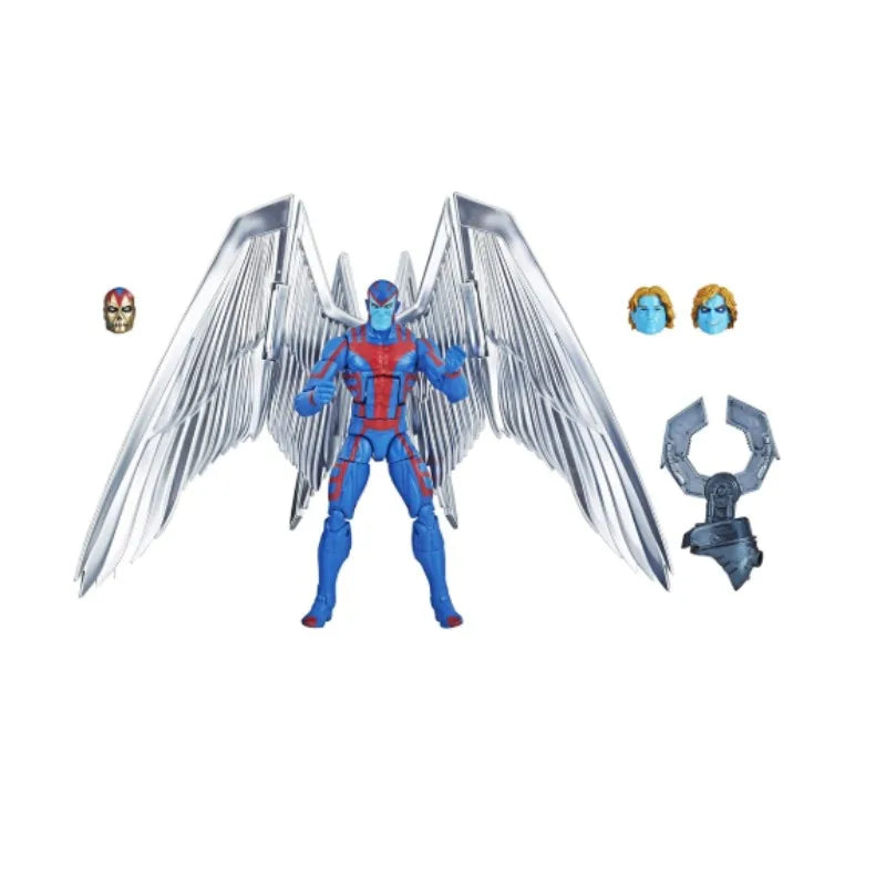 Original Hasbro Marvel Legends Series X-Men Archangel Anime Figure Collection Model Toy