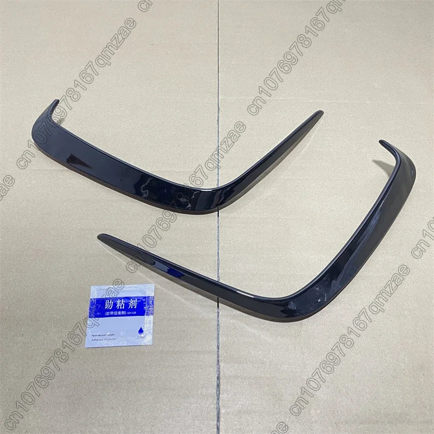 For Mercedes Benz W176 A200 A250 A45 AMG 2013-2018 Hatchback Gloss Black Rear Bumper Lip Spoiler Side Canards Splitter Body Kit