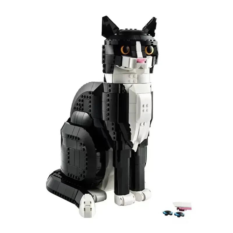 MINISO DINISEY Animal 43269 43247 21349 pieces for Dog Cat Lion Building Blocks