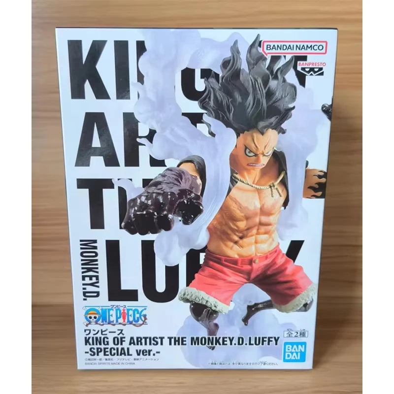 【IN STOCK】Original Banpresto King Of Artist One Piece Monkey D. Luffy Gear 4 Snake Man Special Ver. 14cm Figure
