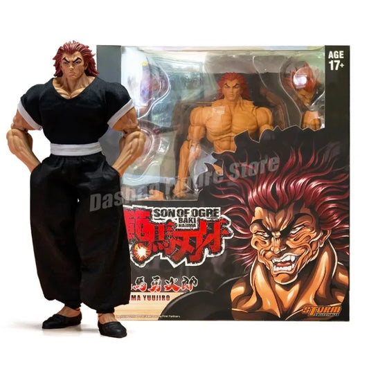 ST Baki Hanma Son Of Ogre Action Figures Hanma Yuujiro Figurine Ko Fighting PVC