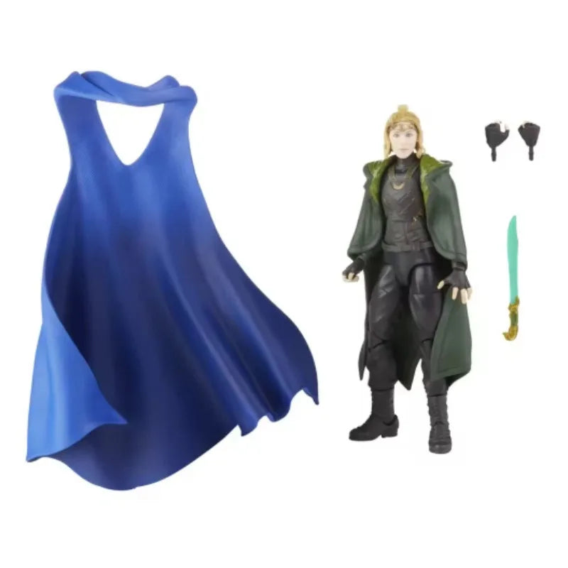 Original Hasbro Marvel Legends Series Loki Sylvie Anime Figures Model Collection Toy