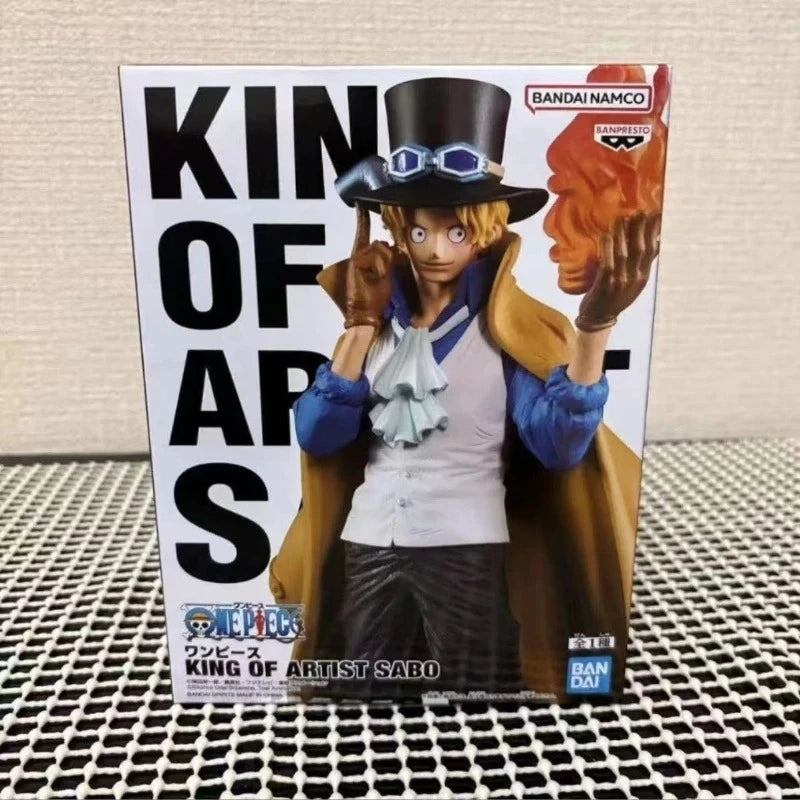 【IN STOCK】Original Banpresto King Of Artist One Piece Sabo 23cm Figure PVC Collectible Model Toy Gift