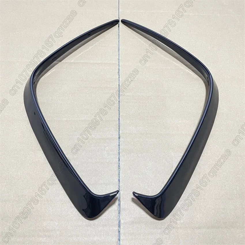 For Mercedes Benz W176 A200 A250 A45 AMG 2013-2018 Hatchback Gloss Black Rear Bumper Lip Spoiler Side Canards Splitter Body Kit