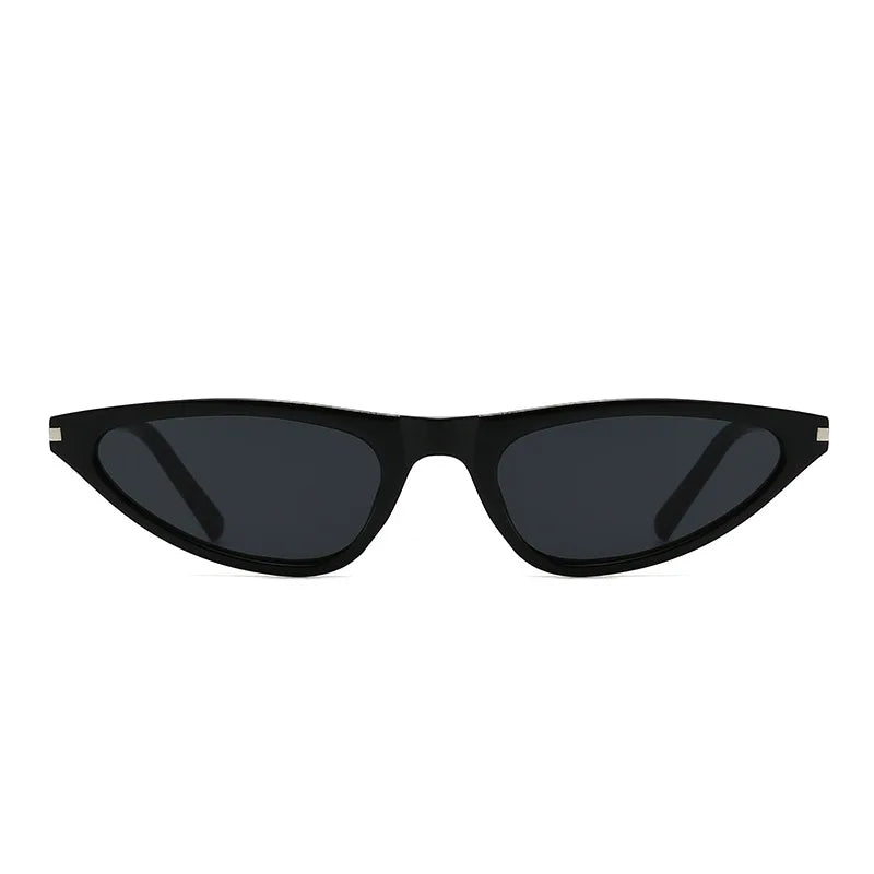 JNPCXI Y2K Punk Sexy Cat Eye Sunglasses Women Luxury Fashion Small Frame Triangle Sun Glasses Vintage Outdoor Shades UV400