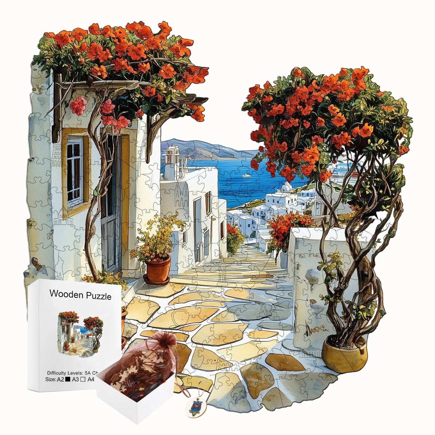 Interesting Wooden Jigsaw Puzzle Artistic Home Decor Christmas and Halloween Gift Toy For Teen And Kid