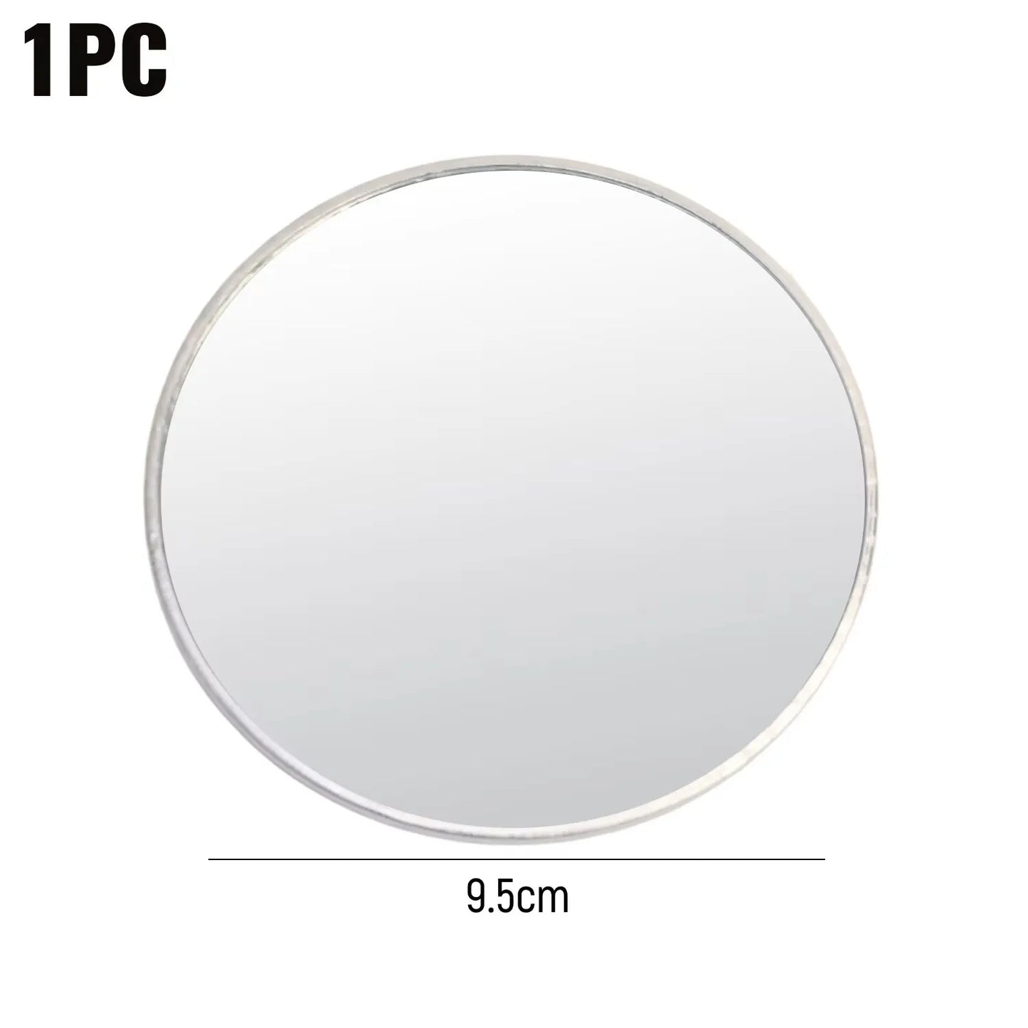 1pc Mini Round Mirror Travel Selfie Mirrors Portable Convex Wide-angle Spherical Mirror for Photography Traveling Accessories