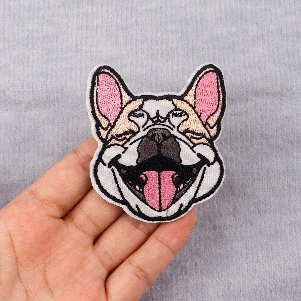 Cute Pet Dogs Embroidery Patch Cartoon Animals Iron On Patches For Clothing Thermoadhesive Patches On Clothes DIY Sew Badges