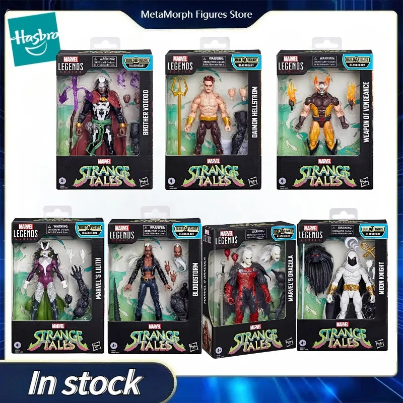 Original Hasbro Marvel MOON KNIGHT/BLOODSTORM/WOLVERINE/LILITH/DRACULA/DAIMON HELLSTROM/BROTHER VOODOO Action Figure