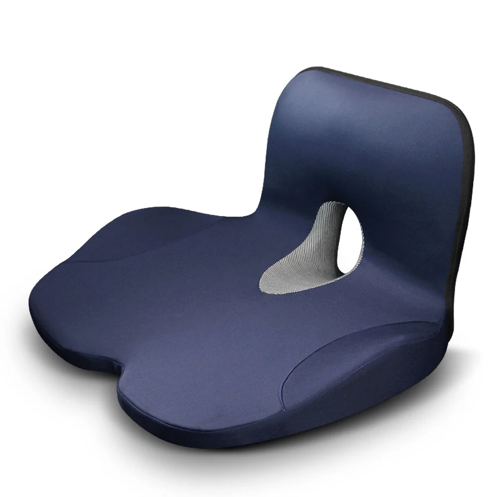 L-Shaped Cushion Memory Foam Office Chair Seat Cushion AntiSlip Increase Support