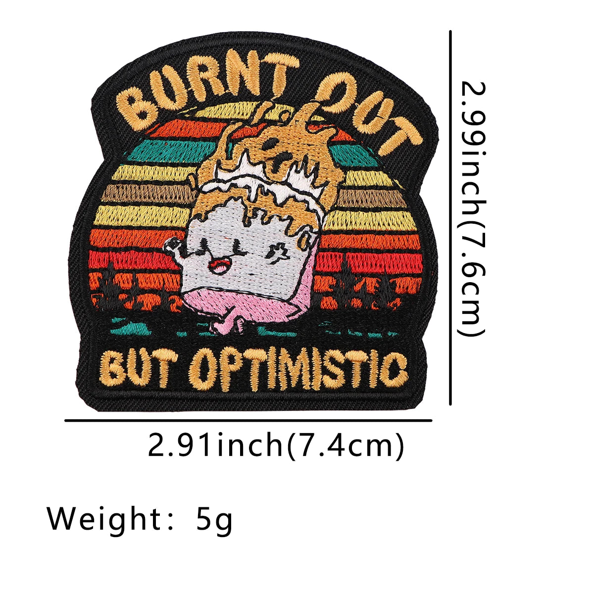 EW PEOPLE Patch Letters Embroidery Patch Iron On Patches For Clothing Thermoadhesive Patches On Clothes DIY Sew Badges