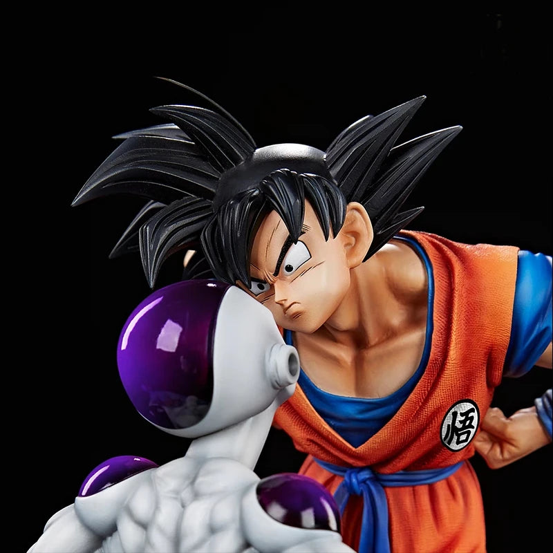 Dragon Ball Anime Figures Son Goku Frieza Look Each Other Figurine 18cm Pvc Statue Model Doll Collection Room Decora Toys Gifts