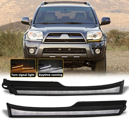 For Toyota 4Runner 4 Runner 2003 2004 2005 2006 2007 2008 2009 Daytime Running Lights LED DRL Start up Animation Turn Signal 12V